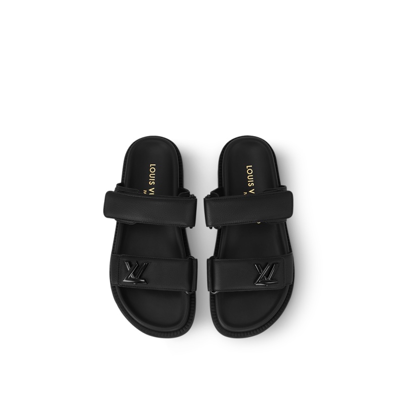 LV Sunset Flat Comfort Mule - Image 6